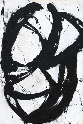 Ace of Spades II White Modern Wood Framed Art Print with Double Matting by Ashley, Erin