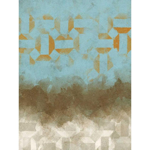 Shifting Sky II Black Modern Wood Framed Art Print by Saunders, Alonzo