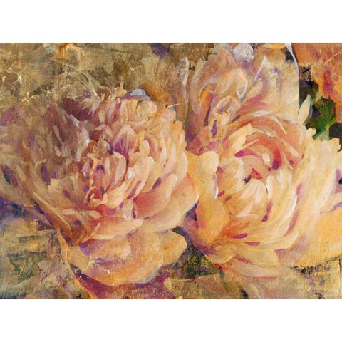 Floral in Bloom III Gold Ornate Wood Framed Art Print with Double Matting by OToole, Tim