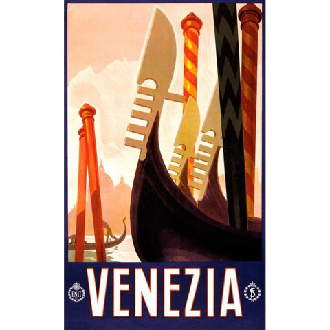 See Venezia White Modern Wood Framed Art Print by Studio W