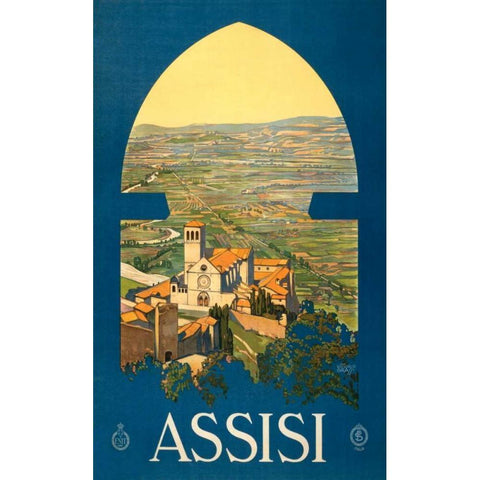 See Assisi Black Modern Wood Framed Art Print by Studio W