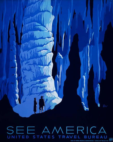 See America V White Modern Wood Framed Art Print with Double Matting by Studio W