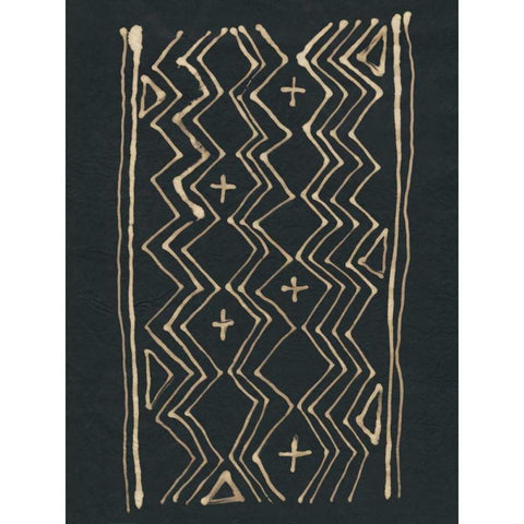 Udaka Study IV Gold Ornate Wood Framed Art Print with Double Matting by Stramel, Renee W.