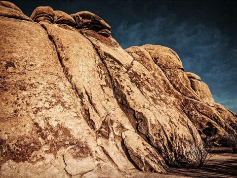 Outcroppings I White Modern Wood Framed Art Print with Double Matting by Perry, Rachel