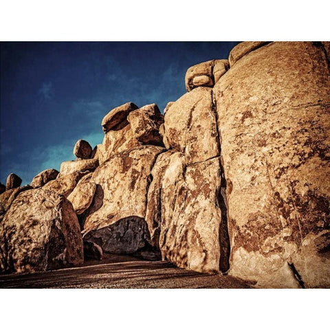 Outcroppings II Gold Ornate Wood Framed Art Print with Double Matting by Perry, Rachel