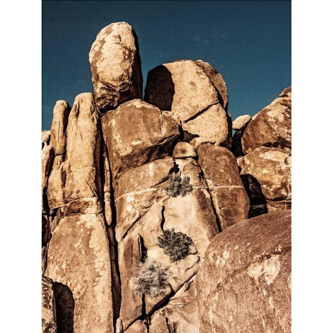 Outcroppings III White Modern Wood Framed Art Print by Perry, Rachel
