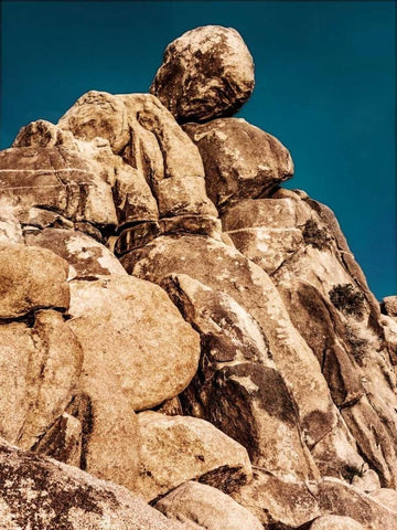 Outcroppings IV Black Ornate Wood Framed Art Print with Double Matting by Perry, Rachel