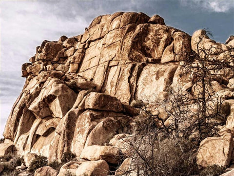 Outcroppings VI White Modern Wood Framed Art Print with Double Matting by Perry, Rachel