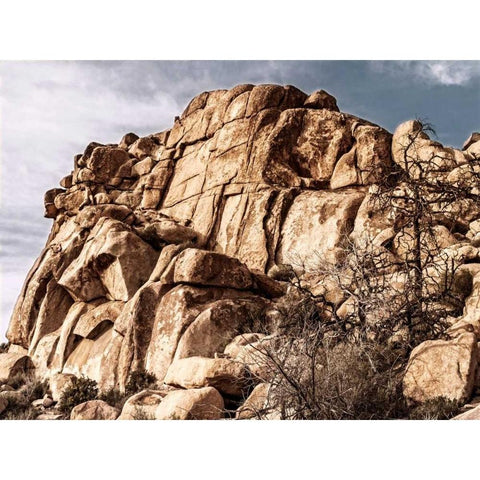 Outcroppings VI White Modern Wood Framed Art Print by Perry, Rachel