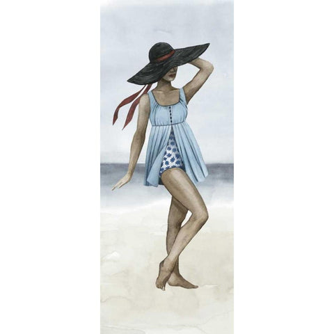 Beach Beauty IV White Modern Wood Framed Art Print by Popp, Grace