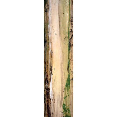 Analogous II Gold Ornate Wood Framed Art Print with Double Matting by Taylor, Kari