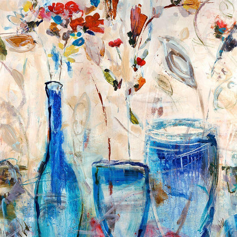 Monday Morning I Gold Ornate Wood Framed Art Print with Double Matting by Maas, Jodi