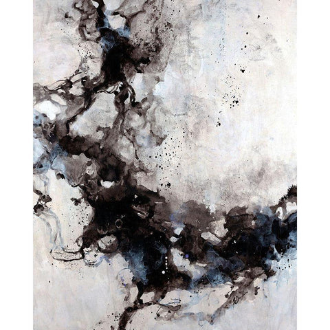 Osmosis II Black Modern Wood Framed Art Print by Douglass, Farrell