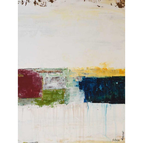 Color Swatches III White Modern Wood Framed Art Print by Avondet, Natalie