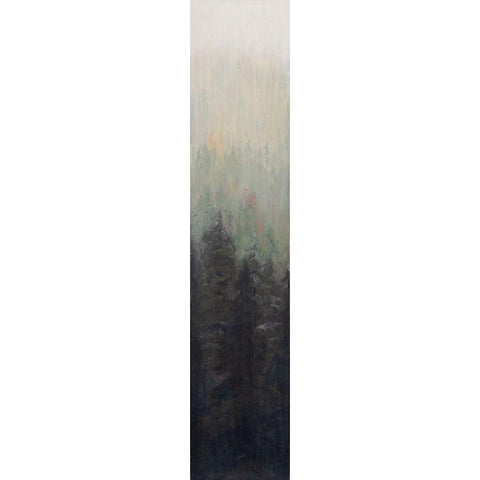 Pacific Northwest Panel I White Modern Wood Framed Art Print by Iafrate, Sandra