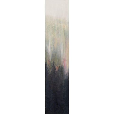 Pacific Northwest Panel II White Modern Wood Framed Art Print by Iafrate, Sandra
