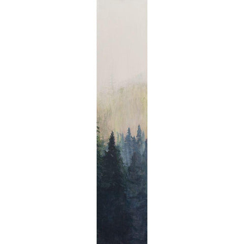 Pacific Northwest Panel VII White Modern Wood Framed Art Print by Iafrate, Sandra