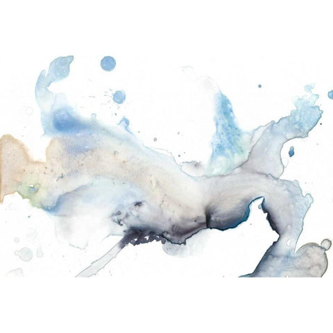 Bloom Cloud I Black Modern Wood Framed Art Print by Goldberger, Jennifer