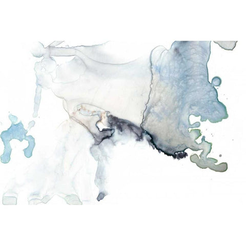 Bloom Cloud II White Modern Wood Framed Art Print by Goldberger, Jennifer