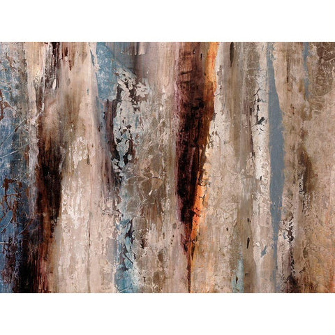 Sediment Rocks White Modern Wood Framed Art Print by Henry, Alexys