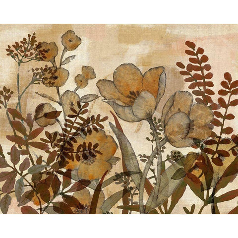 Sienna Arrangement IV White Modern Wood Framed Art Print by Studio W