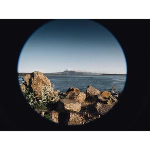 Pacific Northwest Oregon XV Black Modern Wood Framed Art Print with Double Matting by Mead, Adam