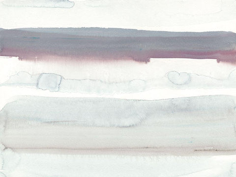 Water Horizon II at Sea Ranch  Black Ornate Wood Framed Art Print with Double Matting by Delamater, Rob