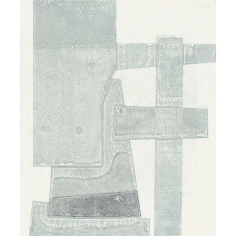 Orien Black Modern Wood Framed Art Print by Delamater, Rob