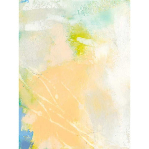 Pastel Lux I Gold Ornate Wood Framed Art Print with Double Matting by Jachimiec, Sue
