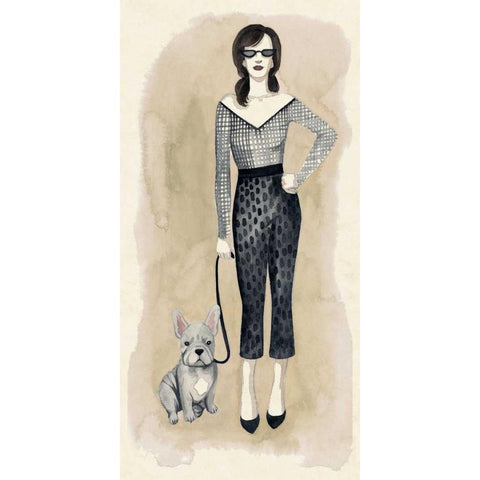 The Best Accessory III White Modern Wood Framed Art Print by Popp, Grace