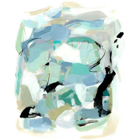 Sweet Spring IV Black Modern Wood Framed Art Print by Long, Christina