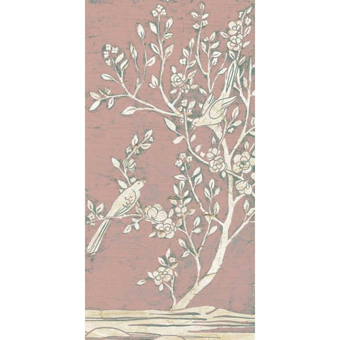 Sweet Chinoiserie I Black Modern Wood Framed Art Print by Vess, June Erica