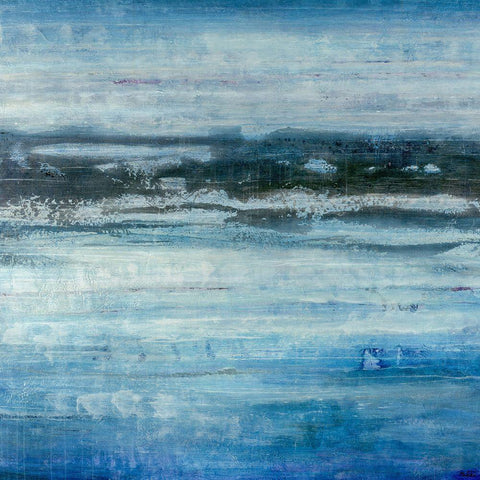 Aquatic Life Gold Ornate Wood Framed Art Print with Double Matting by Schicker, Joshua