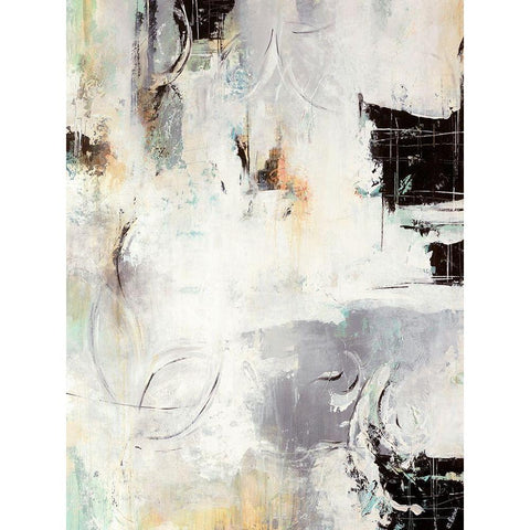 Tourist Black Modern Wood Framed Art Print with Double Matting by Drotar, Rikki