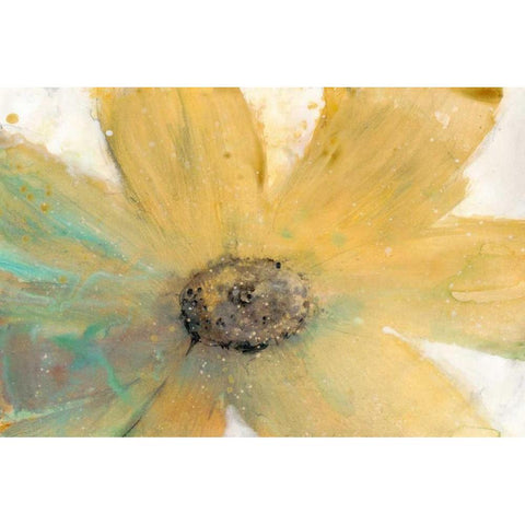 Floral Spirit II White Modern Wood Framed Art Print by OToole, Tim