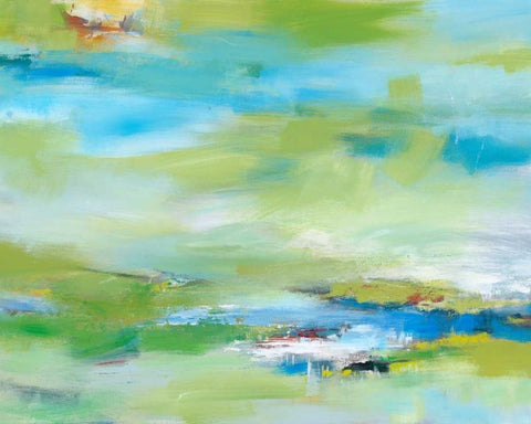 Grace Period White Modern Wood Framed Art Print with Double Matting by Bothne, Janet