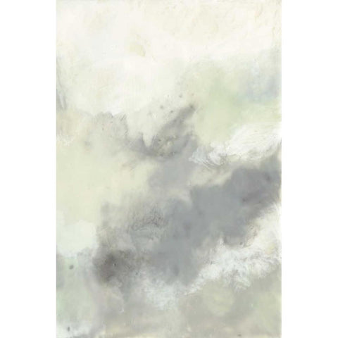 Cloud Impressions II Black Modern Wood Framed Art Print by Goldberger, Jennifer