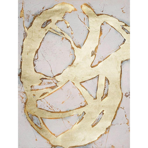 Ace of Spades in Gold II Gold Ornate Wood Framed Art Print with Double Matting by Ashley, Erin