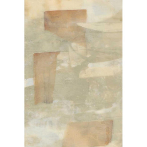 Transept I Black Modern Wood Framed Art Print with Double Matting by Goldberger, Jennifer