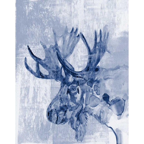 Indigo Moose Gold Ornate Wood Framed Art Print with Double Matting by Goldberger, Jennifer