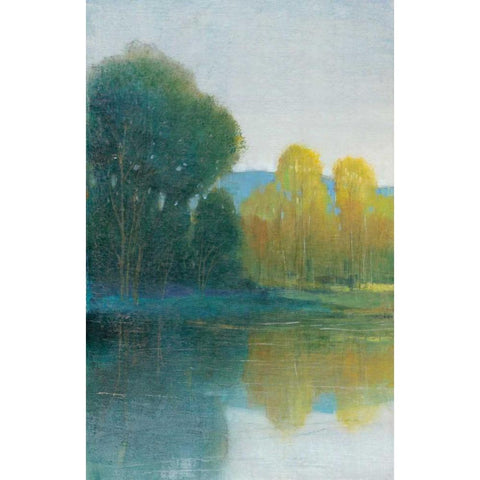 Last Light I White Modern Wood Framed Art Print by OToole, Tim