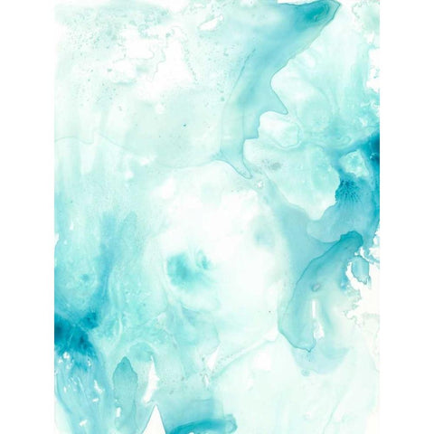 Emulsion I Black Modern Wood Framed Art Print by Vess, June Erica