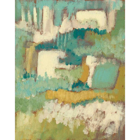 Elevated Garden II White Modern Wood Framed Art Print by Goldberger, Jennifer