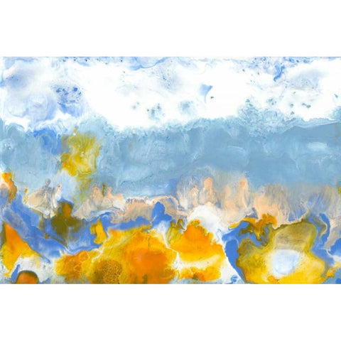 Sun Up II Black Modern Wood Framed Art Print by Ludwig, Alicia