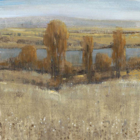 River Valley I Black Modern Wood Framed Art Print by OToole, Tim