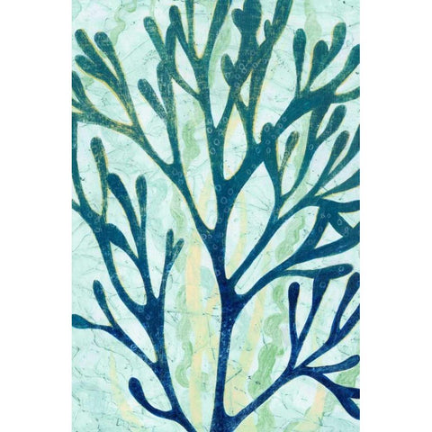 Sea Forest I Black Modern Wood Framed Art Print with Double Matting by Popp, Grace