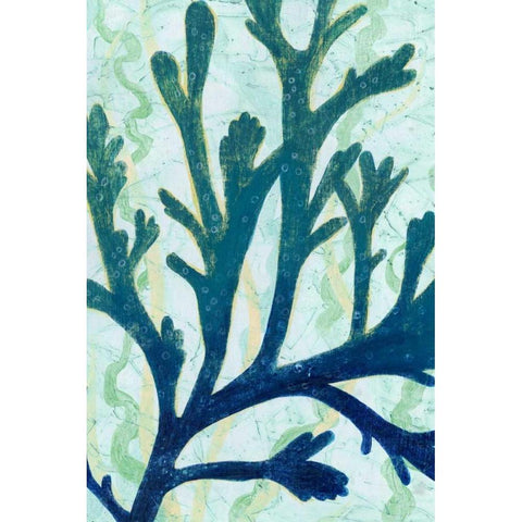 Sea Forest II Black Modern Wood Framed Art Print with Double Matting by Popp, Grace