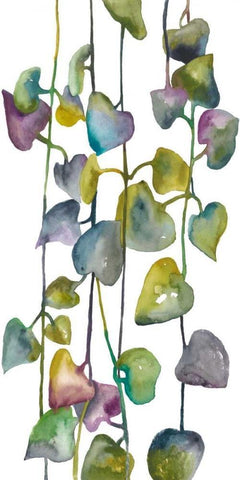 Climb I Black Ornate Wood Framed Art Print with Double Matting by Zarris, Chariklia