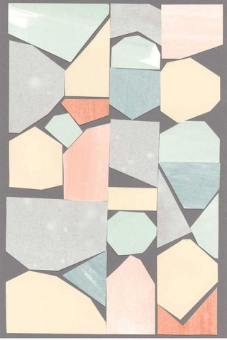 Rodondo II Black Ornate Wood Framed Art Print with Double Matting by Stramel, Renee W.