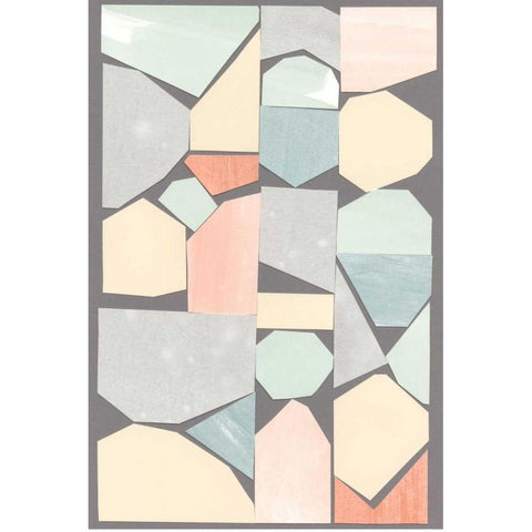 Rodondo II Black Modern Wood Framed Art Print by Stramel, Renee W.